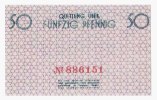 Deutschland / Polen / Getto Litzmannstadt 50 Pfennig Geldschein Getto Litzmannstadt Geldschein zu 50 Pfennig (1940) Reprint / Neudruck Picture