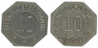 Deutschland / Burghausen 10 Pfennig Burghausen, Acetonfabrik, Notmünze -