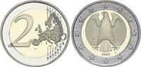 Bundesrepublik Deutschland 2 Euro KURSMÜNZE 2 Euro Kursmünze Deutschland 2008 D Polierte Platte in Münzkapsel -