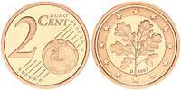 Deutschland 2 Cent Deutschland 2 Cent 2002 D PP -