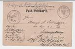 Kaiserreich Postkarte Feldpostkarte vom 21.03.05 aus den Kolonien nach Stuttgart -