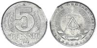 DDR 5 Pfennig mit Zainende bei 10 Uhr DDR 5 Pfennig 1968 A - Fehlprägung mit Zainende -