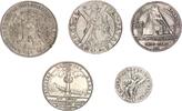 Altdeutschland Braunschweig Lot Braunschweiger Münzen Nachprägungen Lot 5 aus Stück -