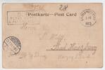Kaiserreich Postkarten Ausland Postkarte aus China/Kiautschou Kaiserreich Kolonien aus China/Kiautschou -