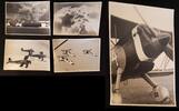 3.Reich Konvolut 5 Fotos Flugzeug Arado Ar 68 -