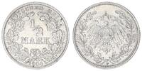 Deutsches Kaiserreich 1/2 Mark 1/2 Mark Silber - 1906 F Deutsches Kaiserreich -