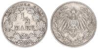 Deutsches Kaiserreich 1/2 Mark 1/2 Mark Silber - 1907 J Deutsches Kaiserreich -