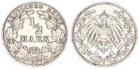 Deutsches Kaiserreich 1/2 Mark 1/2 Mark Silber - 1907 J Deutsches Kaiserreich -