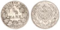 Deutsches Kaiserreich 1/2 Mark 1/2 Mark Silber - 1907 J Deutsches Kaiserreich -