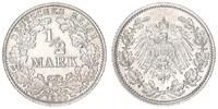 Deutsches Kaiserreich 1/2 Mark 1/2 Mark Silber - 1905 G Deutsches Kaiserreich -