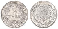 Deutsches Kaiserreich 1/2 Mark 1/2 Mark Silber - 1917 D Deutsches Kaiserreich -