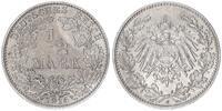 Deutsches Kaiserreich 1/2 Mark 1/2 Mark Silber - 1914 J Deutsches Kaiserreich -