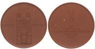 Deutschland / Meissen Sachsen Porzellanmedaille Sachsen Porzellanmedaille, Dom zu Meissen -
