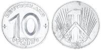 Deutschland / DDR 10 Pfennig 10 Pfennig DDR 1953 E seltenes Jahr / Münzzeichen -