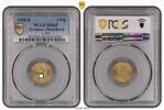 Germany, Third Reich 5 Pfennig Drittes Reich 5 Pfennig 1938 D prägefrisch-stempelglanz PCGS zertifiziert -