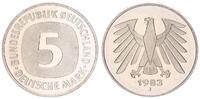 Deutschland / Bundesrepublik 5 Mark 5 DM Kursmünze 1983 J TOP-Erhaltung ! prägefrisch-stempelglanz -