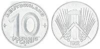 Deutschland / DDR 10 Pfennig 10 Pfennig DDR 1952 E seltenes Jahr -