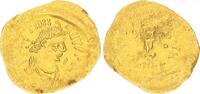 Antike - Byzanz - Konstantinopel Tremissis - Gold Byzanz Justinianus I 527-565 Constantinopel Gold Tremissis -