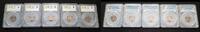 Germany, Third Reich 5 x 1 Pfennig Lot 5 x 1 Pfennig 1937 E prägefrisch-Stempelglanz PCGS zertifiziert -