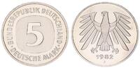 Deutschland / Bundesrepublik 5 Mark 5 DM Kursmünze 1982 J TOP-Erhaltung ! Polierte Platte (PP, Proof) -