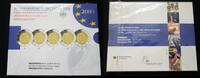 Bundesrepublik Deutschland 2 Euro ADFGJ Offizieller Blister mit 2 Euro 10 Jahre Wirtschafts- und Währungsunion -
