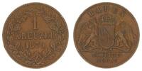 Altdeutschland - Baden 1 Kreuzer Baden 1 Kreuzer 1870 -