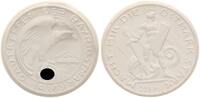 3. Reich Medaille Gips Probe Gautreffen der Bayr. Ostmark 1936 -