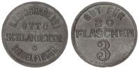 Weimar / Sindelfingen Wertmarke gut für 20 Flaschen "3" Weimar / Sindelfingen, Wertmarke gut für 20 Flaschen 3 -