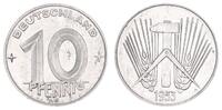 Deutschland / DDR 10 Pfennig 10 Pfennig DDR 1953 E seltenes Jahr / Münzzeichen -