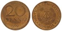 DDR - Deutsche Demokratische Republik 20 Pfennig Fehlprägung DDR 20 Pfennig 1969 Fehlprägung Wertseite leicht dezentriert -