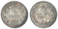Deutsches Kaiserreich 1/2 Mark 1/2 Mark Silber - 1905 F Deutsches Kaiserreich * -