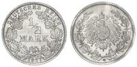 Deutsches Kaiserreich 1/2 Mark 1/2 Mark Silber - 1917 G Deutsches Kaiserreich * -