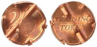 2 Cent Training Token ohne,(2001) Frankreich/Österreich Vorläufer,Testprobe Frankreich 2 Cent Training Token (2001) Testmünze im Vorfeld der Euro...