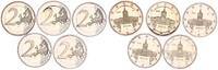 Bundesrepublik Deutschland 2 Euro A-J Schloss Charlottenb 2 Euro Schloss Charlottenburg 2018 ADFGJ in Spiegelglanz -