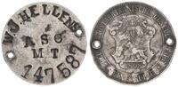 Kolonien: Deutsch-Ostafrika Soldatenerkennungsmarke Deutsch-Ostafrika Soldatenerkennungsmarke aus 1 Rupie J.713 1898 -
