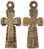 Byzanz / Mittelalter Kreuz Kreuz aus Bein -