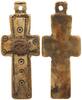 Byzanz / Mittelalter Kreuz Kreuz aus Bein -