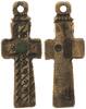 Byzanz / Mittelalter Kreuz Kreuz aus Bein -