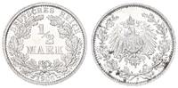 Deutsches Kaiserreich 1/2 Mark 1/2 Mark Silber - 1906 F Deutsches Kaiserreich * -