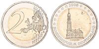 Deutschland - BRD - Hamburg 2 Euro Fehlprägung 2 € 2008 G - Fehlprägung mit abartigen Münzzeichen - Bundesländerserie -