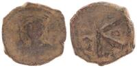 Antike / Byzanz Mauricius Tiberius Halbfollis Byzanz Mauricius Tiberius 582-602 n.Chr Theoupolis Bronze Halbfollis -