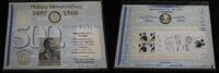 Deutschland Numisblatt 10 DM 1997 Melanchthon Münze und Briefmarken -