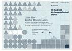 Deutschland / Berlin Aktie Aktie über 50 Mark, Berthold AG Berlin, Nr. 300509 inkl Gewinnanteilsscheine -