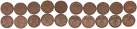 Deutschland / 3.Reich 2 Pfennig Lot 10 x 2 Pfennig 1940 E J.362 besseres Münzzeichen -