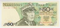 Polen 50 Zloty Geldschein Polen, 50 Zloty Geldschein -