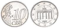 Bundesrepublik Deutschland 10 Cent Fehlprägung Deutschland 10 Cent 2002 D Fehlprägung oder Probe in Kupfer Nickel -