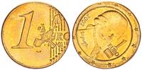 Österreich 1 Euro Fehlprägung auf 10 Cent Rohling mit ca. 60° Stempeldrehung nach rechts -