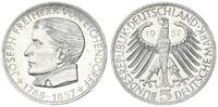Bundesrepublik Deutschland 5 Mark 5 Mark 1957 J Eichendorff Gedenkmünze* -