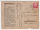 Dachau Umschlag u.Inhalt Brief Konzentrationslager Dachau -