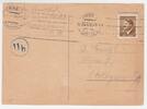 3. Reich / Polen Postkarte aus Theresienstadt Postkarte aus Theresienstadt, 1944 -
